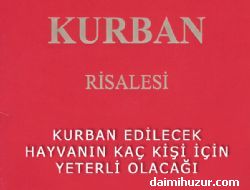 Kurban Edilecek Hayvanın Kaç Kişi İçin Yeterli Olacağı